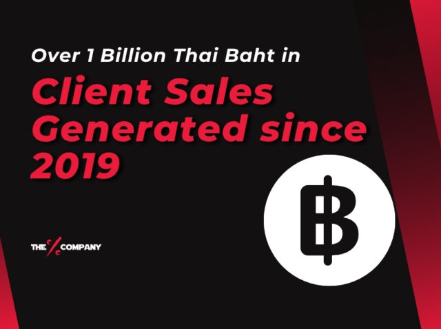 Over 1 Billion Thai Baht in Client Sales Generated since 2019