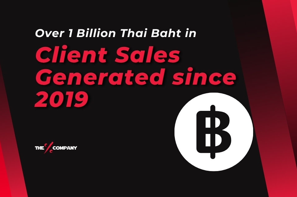 Over 1 Billion Thai Baht in Client Sales Generated since 2019