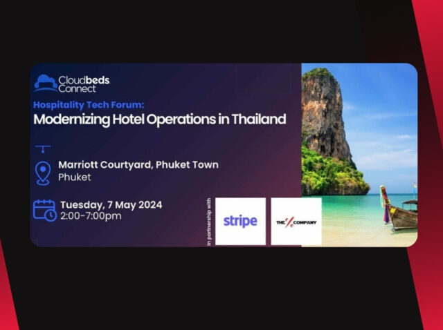 Cloudbeds Connect: Hospitality Tech Forum Event in Phuket