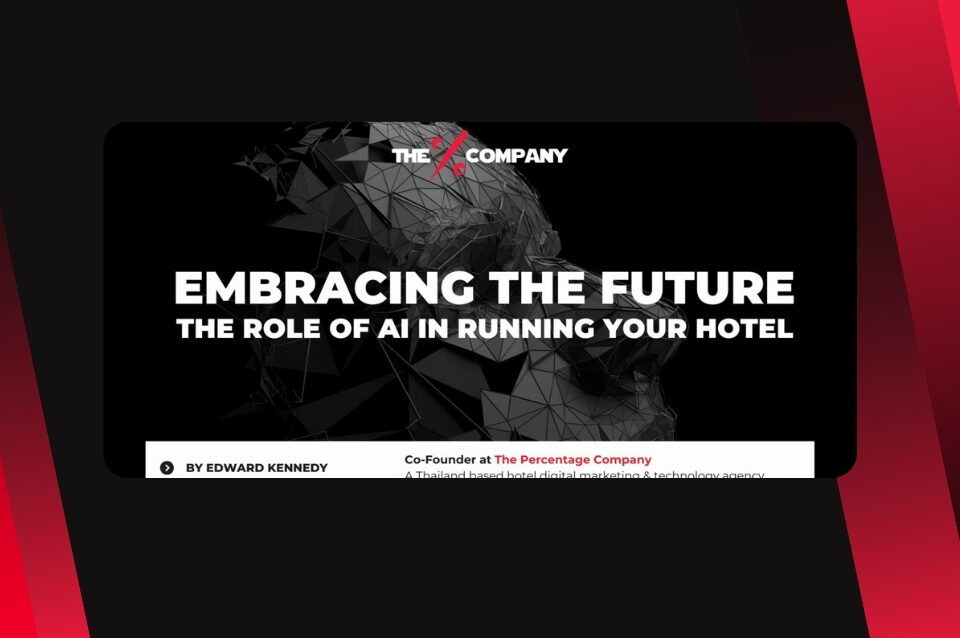 Presentation: Embracing the role of AI in running the hotel of the future