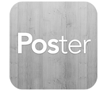 Poster POS restaurant software for hotels and hostels