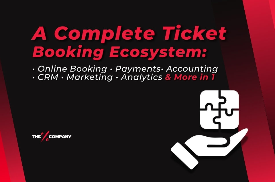 A Complete Ticket Booking Ecosystem: Online Booking, Payments, Accounting, CRM, Marketing, Analytics, and More in One Place