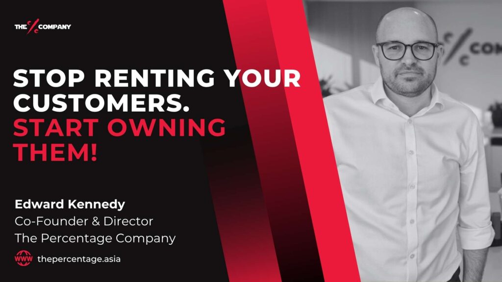 Stop renting customers and start owning them.