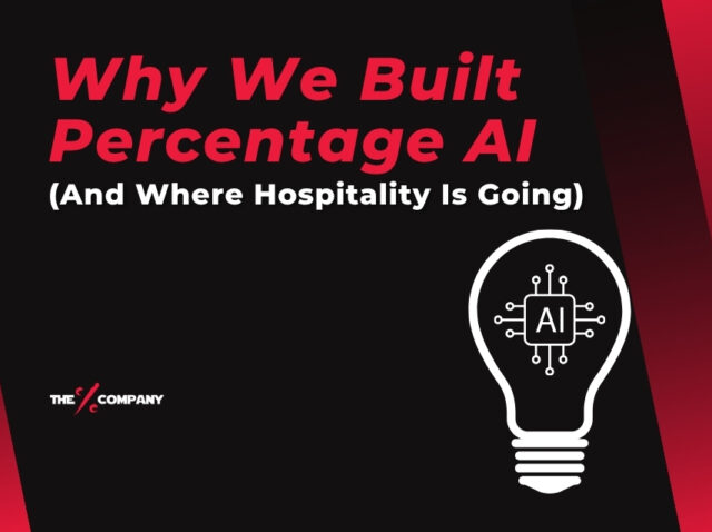 Why We Built Percentage AI (And Where Hospitality Is Going) Why We Built Percentage AI (And Where Hospitality Is Going)