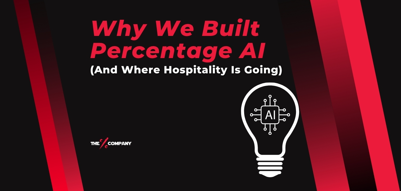 Why We Built Percentage AI (And Where Hospitality Is Going) Why We Built Percentage AI (And Where Hospitality Is Going)